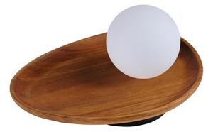 LEDVANCE stolní svítidlo Decor Acacia Nest 1xG9 220-240 V dřevo/sklo