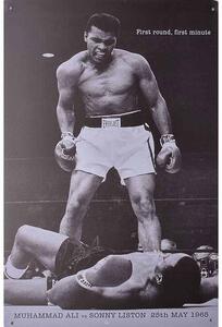 Ceduľa Muhammad Ali 30cm x 20cm Plechová tabuľa