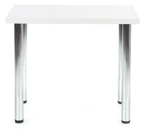 Jídelní stůl Modex Mini, bílá / stříbrná