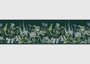 Samolepící bordura na zeď Květy Vikve na Brunšvické Zelené | 5 m x 13.8 cm | DWB8523