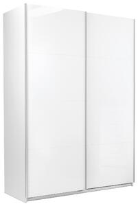 ŠATNÍ SKŘÍŇ S POSUVNÝMI DVEŘM, bílá, 150/210/62 cm MID.YOU - Šatní skříně, Online Only