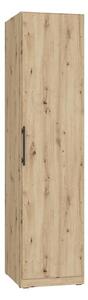 Šatní skříň MARO 51x213 cm dub artisan