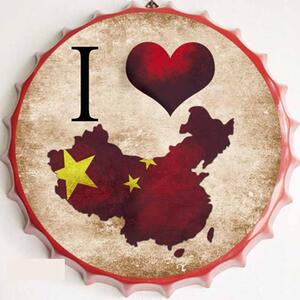 Víko cedule I love China