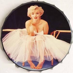 Ceduľa vrchnák Marilyn Monroe 35x35cm
