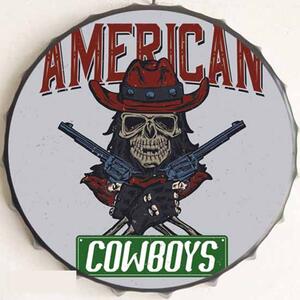 Víko cedule American Cowboys