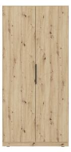 Šatní skříň MARO 100x213x59 cm dub artisan