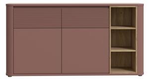 Komoda INAR 160x83x41 cm hnědá/dub
