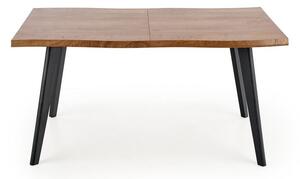 Jídelní stůl Dickson II, přírodní dřevo / černá