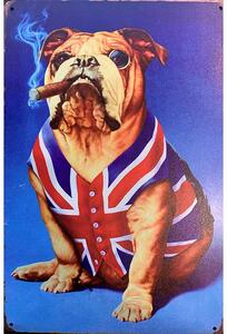 Cedule UK Dog Cedule UK Dog 30cm x 20cm Plechová cedule