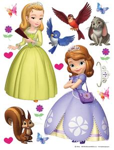 Dětská samolepka na zeď Disney Sofie | 65 x 85 cm | DDK1777