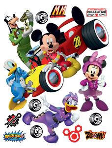 Dětská samolepka na zeď Disney Mickey v Autě | 65 x 85 cm | DDK2309