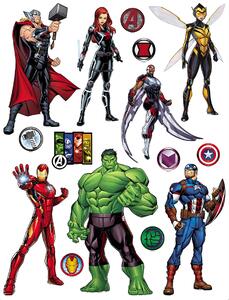 Dětská samolepka na zeď Marvel Avengers, Disney | 65 x 85 cm | DDK2326