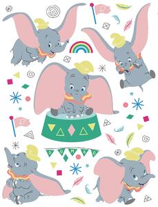 Dětská samolepka na zeď Disney Dumbo | 65 x 85 cm | DDK2320