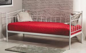Casarredo - Komfort nábytek Kovová postel BIRMA 90x200, bílá