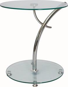 Casarredo Kulatý konferenční stolek MUNA, kov/sklo