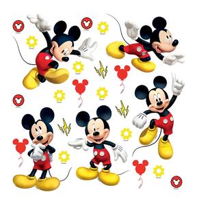 Dětská samolepka na zeď Mickey Mouse, Disney | 30 x 30 cm | DDKS 3802