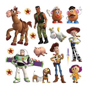 Dětská samolepka na zeď Toy Story, Disney | 30 x 30 cm | DDKS 3810