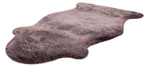 Kusový koberec Samba 495 Mauve (tvar kožešiny) 55x85 cm