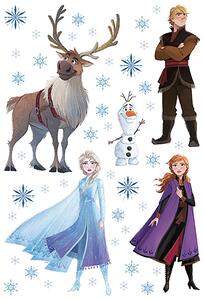 Dětská samolepka na zeď Ledové Království – Kreslené Postavičky, Disney | 42.5 x 65 cm | DDK 1732