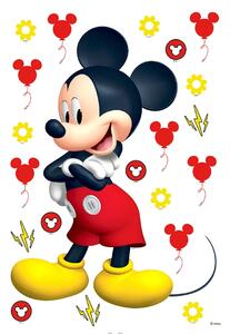 Dětská samolepka na zeď Mickey Mouse, Disney | 42.5 x 65 cm | DDK 1725