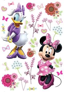Dětská samolepka na zeď Minnie a Daisy, Disney | 42.5 x 65 cm | DDK 1736