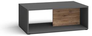 Konferenční stolek MILANES grafit mat / dub flagstaff (110 x 60) cm