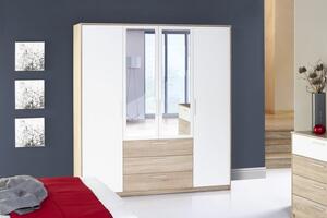Casarredo - Komfort nábytek Šatní skříň MILO 4-dvéřová