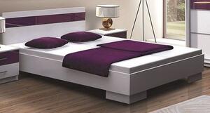 Casarredo - Komfort nábytek Postel DUBAJ/CLEMENTE 160x200, fialová