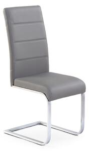 Jídelní židle Stacy, šedá / stříbrná