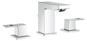 Grohe Eurocube - Umyvadlová tříotvorová baterie, chrom 20351000