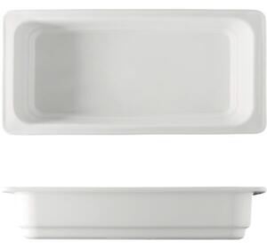 Porcelánová gastronádoba GN 1/3 G. Benedikt 32x17 cm, bílá