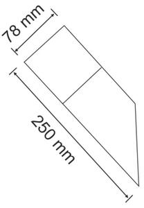 Venkovní svítidlo NEW YORK 1xE27/40W/230V IP44 antracit