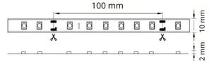 LED Pásek 5m LED/10W/12V IP20 bílá
