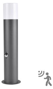 Venkovní lampa se senzorem DALLAS 1xE27/12W/230V IP44