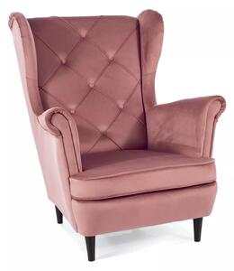 Starorůžový ušák k TV LADY VELVET