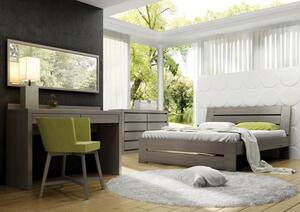Casarredo - Komfort nábytek Komoda DK-403 se 4 zásuvkami, masiv | barva: bez moření buk