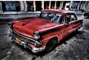Cedule Old Car red