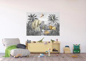 Dětská vliesová fototapeta na zed' Džungle | 155 x 110 cm | DFTDNM5285