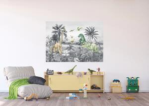 Dětská vliesová fototapeta na zed' Dino | 155 x 110 cm | DFTDNM5281