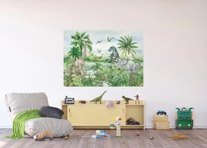 Dětská vliesová fototapeta na zed' Dino | 155 x 110 cm | DFTDNM5283