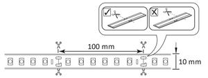 LED RGBW Stmívatelný venkovní pásek 5m LED/24W/12V IP65