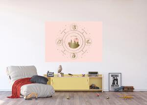 Dětská vliesová fototapeta na zed' Harry Potter Bradavické Koleje | 155 x 110 cm | DFTDNM7905