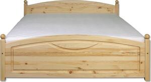 Casarredo - Komfort nábytek Masivní postel KL-103, 160x200 | barva: bez moření borovice