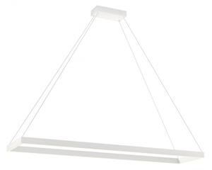 Redo Závěsné LED svítidlo Febe - hranaté, ø120cm Barva: Bílá, Chromatičnost: 3000K