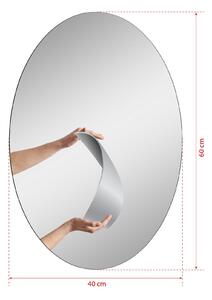 Zrcadlo Nubuki (bílá) (s osvětlením). 1094184
