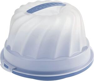 Přepravní box na bábovku Rotho Fresh 28,5 cm, modrý