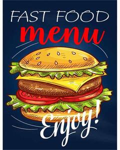 Cedule Restaurace menu - Fast Food menu