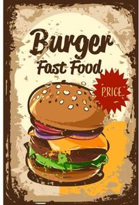 Cedule Restaurace menu - Burger