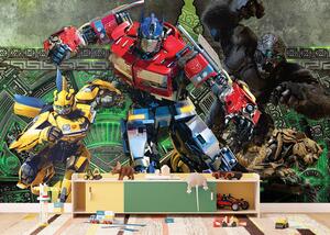 Dětská fototapeta na míru Transformers Vzhůru do Boje | Vliesová fototapeta na zed' | DFTD5P352203