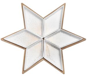 Servírovací podnos s miskami Star 40 cm